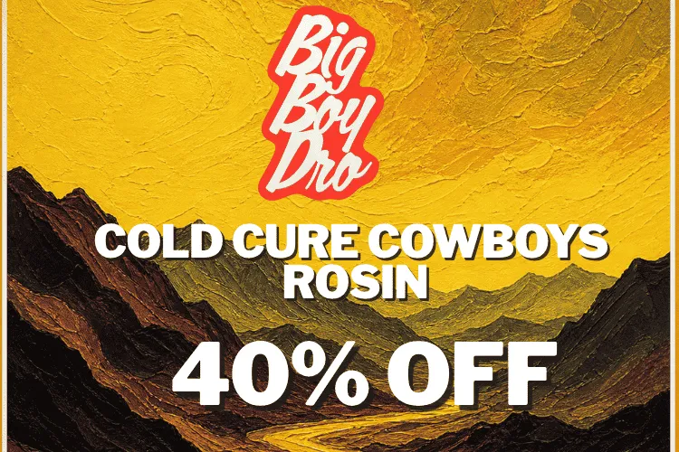 Cold Cure Cowboy Rosin 40% off , 40% OFF