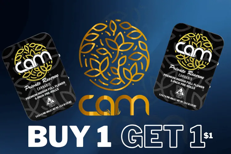 CAM Preroll Pack BOGO PAD, BOGO $1.00