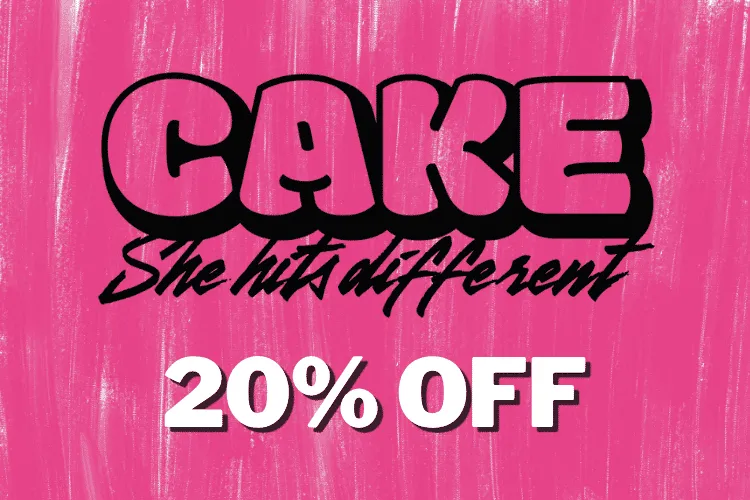 Cake 20% off DAILY by CAKE, 20% OFF