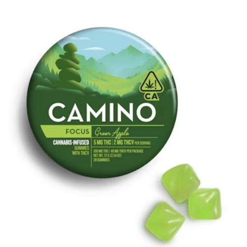 Camino - Kiva 1:1 Mango Serenity CBD Gummies - 100 mg Edibles cannabis