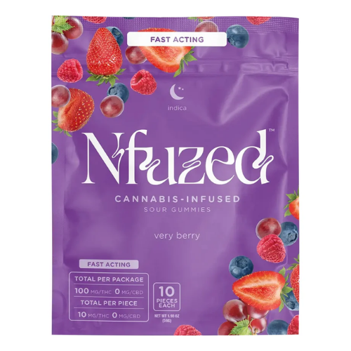 NFuzed 100mg Gummies NFuzed Gummies - 100 mg Edibles cannabis