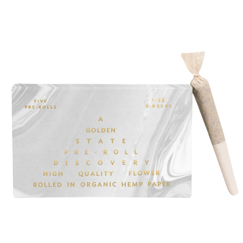 A Golden State Discovery Set B Mini Golden State Prerolls - 5 Pack 1.5 Grams Pre-Rolls cannabis