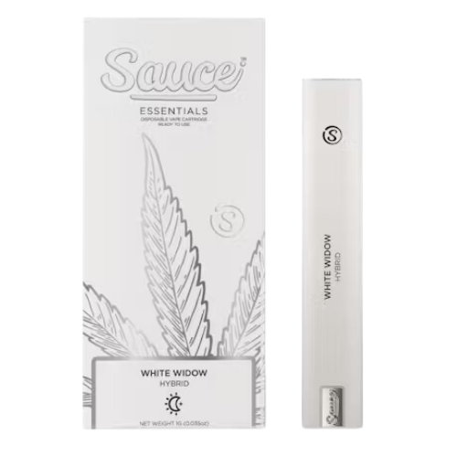 Sauce Essentials White Widow LR Disposable Vape - 1.25 Grams Vape Carts cannabis