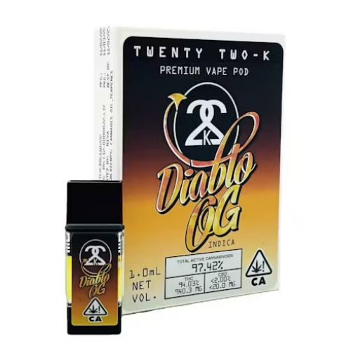 22K Headband OG LR Vape - 1 Gram Vape Carts cannabis