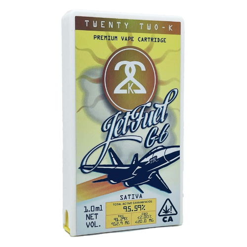 22K Melon Mojito Vapes - 1 Gram Vape Carts cannabis