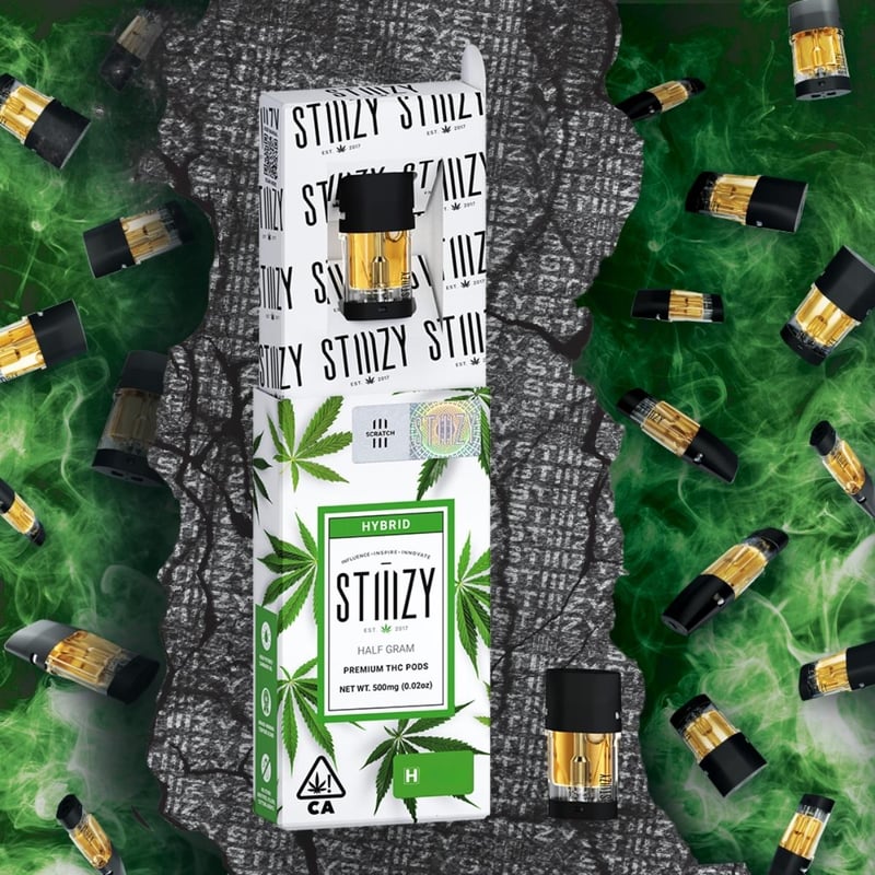 Stiiizy Runtz Pineapple Vapes - 1 Gram Vape Carts cannabis