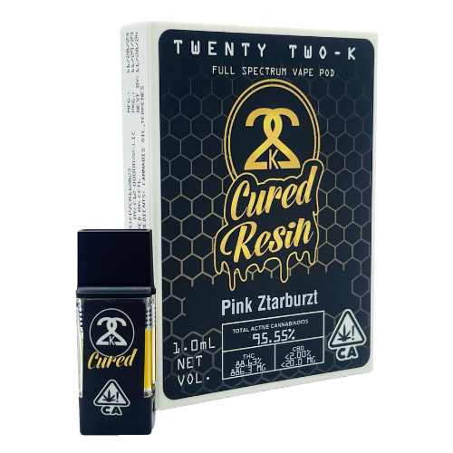 22K Warheadz Cured Pod Vape - 1 Gram Vape Carts cannabis