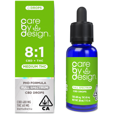 Care by Design 8:1 30ml 30ml Tinctures Refresh Tincture cannabis