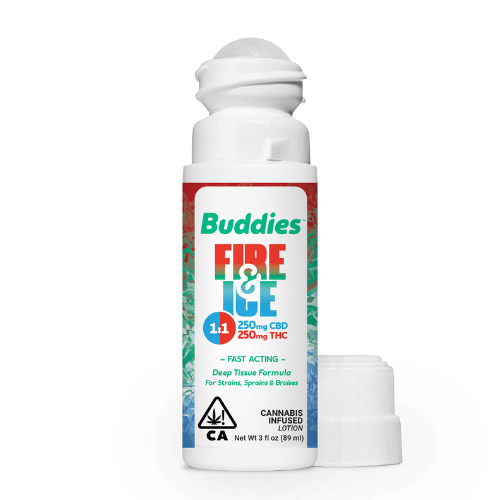 Buddies 1:1 Fire & Ice Topical - 3 oz Topicals cannabis