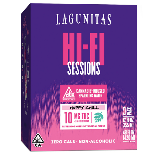 Lagunitas Hi-fi Hops Chill Hoppy 4pk Hi Fi Hops Lagunitas - 4 Pack Beverages cannabis