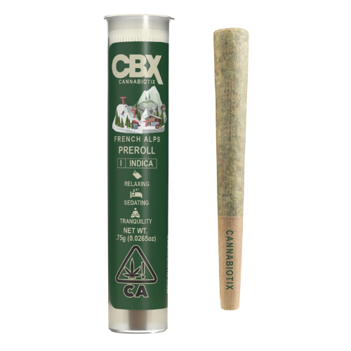 CBX French Alps Preroll - 0.75 Grams Pre-Rolls cannabis