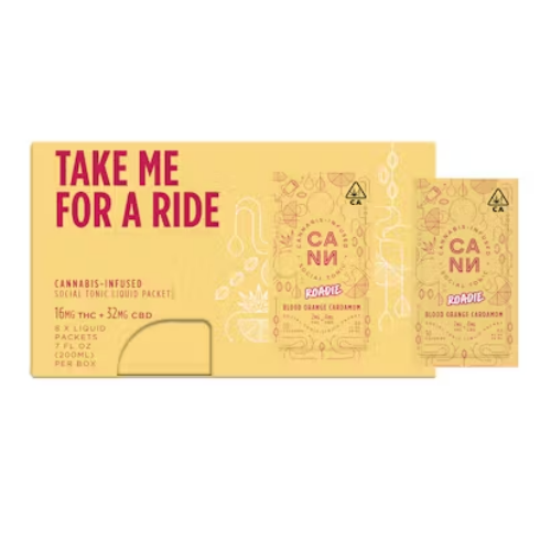 CANN Beverages Blood Orange Cardamom Roadies - 8 Pack Beverages cannabis