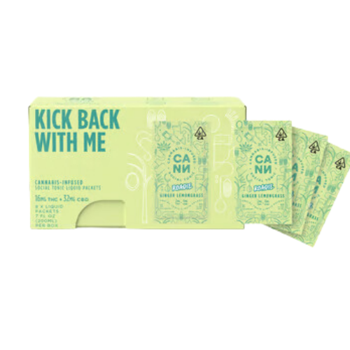 CANN Beverages Ginger Lemongrass Roadies - 8 Pack Beverages cannabis