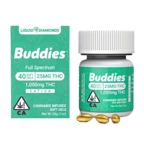 Buddies 1:1:1 Slumber 60ct Capsules Tincture cannabis