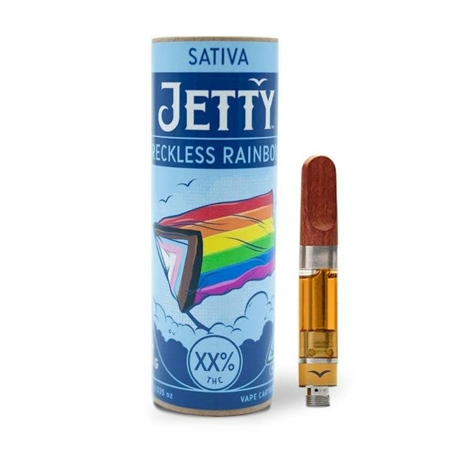 Jetty Extracts Trainwreck Sativa Jetty Vapes - 1 Gram Vape Carts cannabis