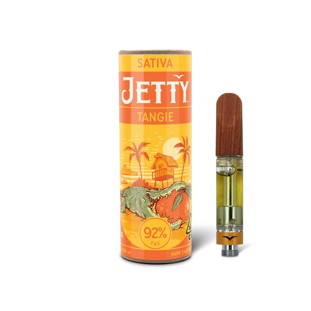 Jetty Extracts Trainwreck Sativa Jetty Vapes - 1 Gram Vape Carts cannabis