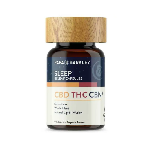 Papa & Barkley 2:4:1 30ct CBN Capsules Tincture cannabis