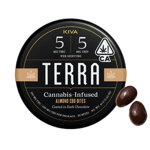 Kiva Espresso Beans Terra Bites Edibles cannabis